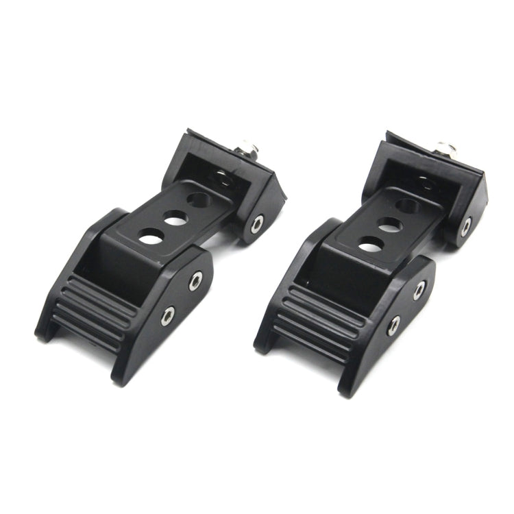 2 PCS Car Three Holes Hood Latch Locking Catch Buckle Engine Cover for Jeep Wrangler JK 2007-2017, Jeep Wrangler JK 2007-2017(Three Holes)