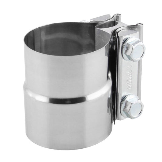 2.5 inch Car Turbo Exhaust Downpipe Stainless Steel Lap Joint Band Clamp, 2.5 inch