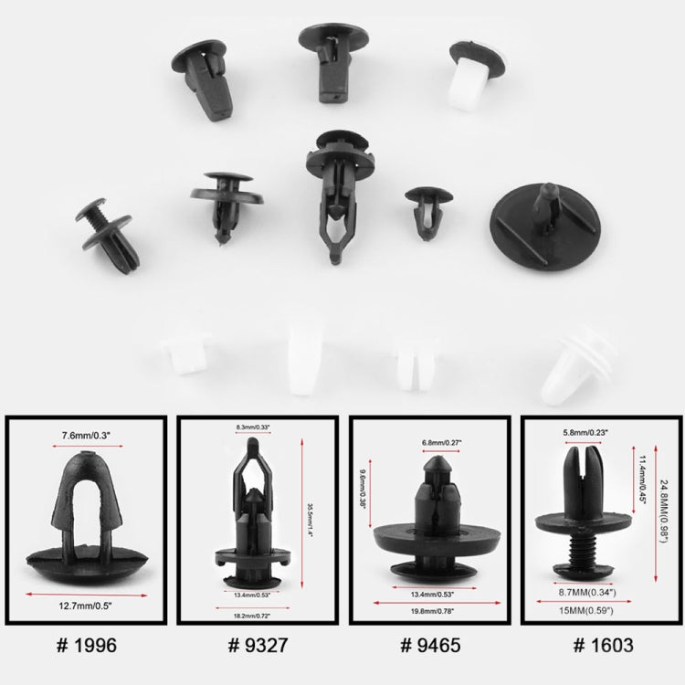 292 PCS Car Retainer Clips Assortment Car Panel Trim Plastic Fasteners Rivet Clips Set, 292 PCS