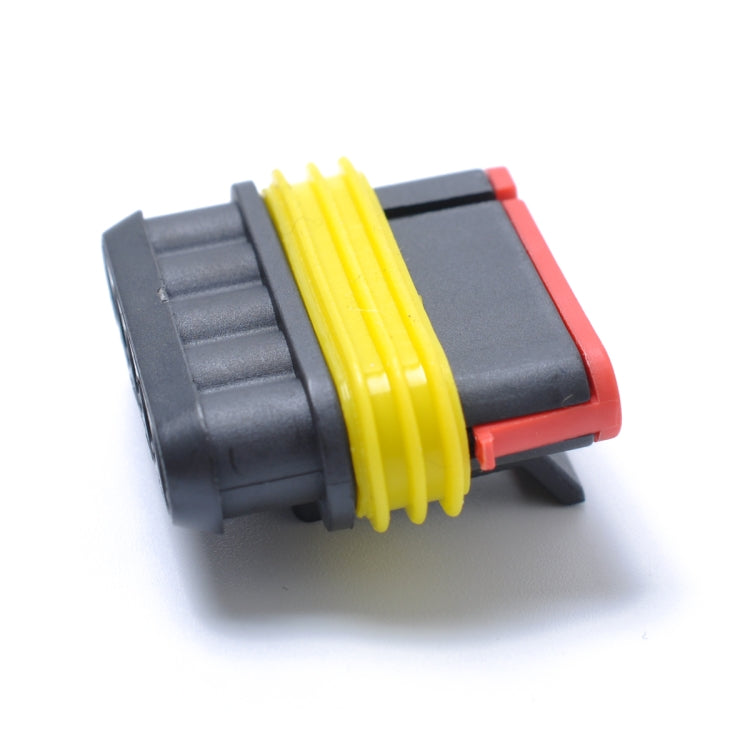 10 Sets 5 Pin Way Sealed Waterproof Electrical Wire Connector Plug Terminal Car Auto Set, A0314