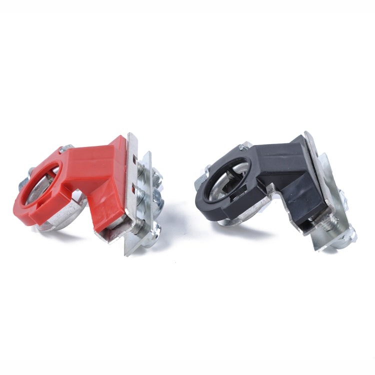 1 Pair Car Automotive Battery Wire Cable Terminals Clamp Connectors Kit, Clamp Connectors