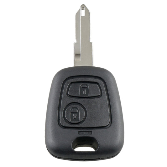 For PEUGEOT 206 2 Buttons Intelligent Remote Control Car Key with Integrated Chip & Battery, Frequency: 433MHz, For PEUGEOT 206