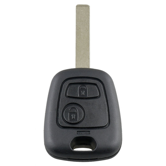 For PEUGEOT 206 / 307 2 Buttons Intelligent Remote Control Car Key with Integrated Chip & Battery, without Grooved, Frequency: 433MHz, For PEUGEOT 206 / 307