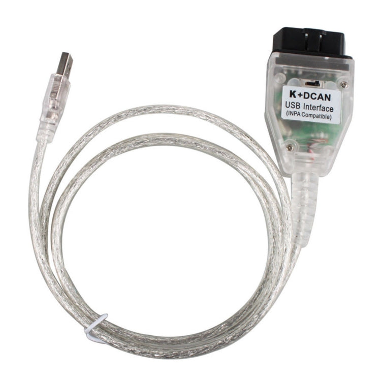 INPA K+CAN with Switch USB Interface Cable for BMW, For BMW (Blue), For BMW (White)