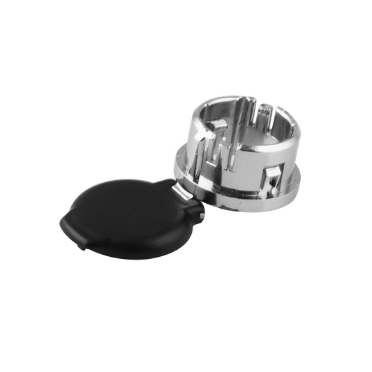 Prise de remplacement allume-cigare chromée 12V pour voiture, Retenue de prise