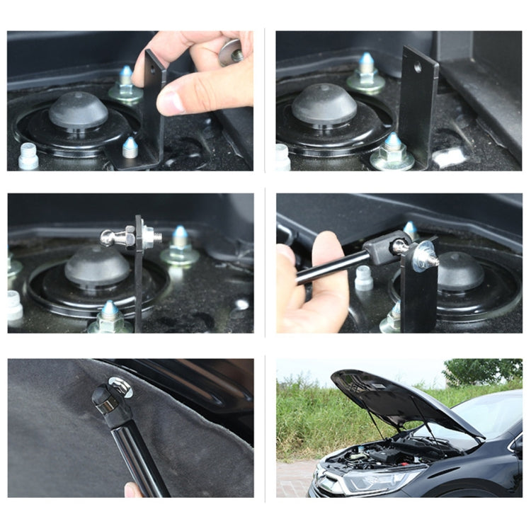 2 PCS Hood Lift Supports Struts Shocks Springs Dampers Gas Charged Props for Honda CRV 2017, For Honda CRV 2017