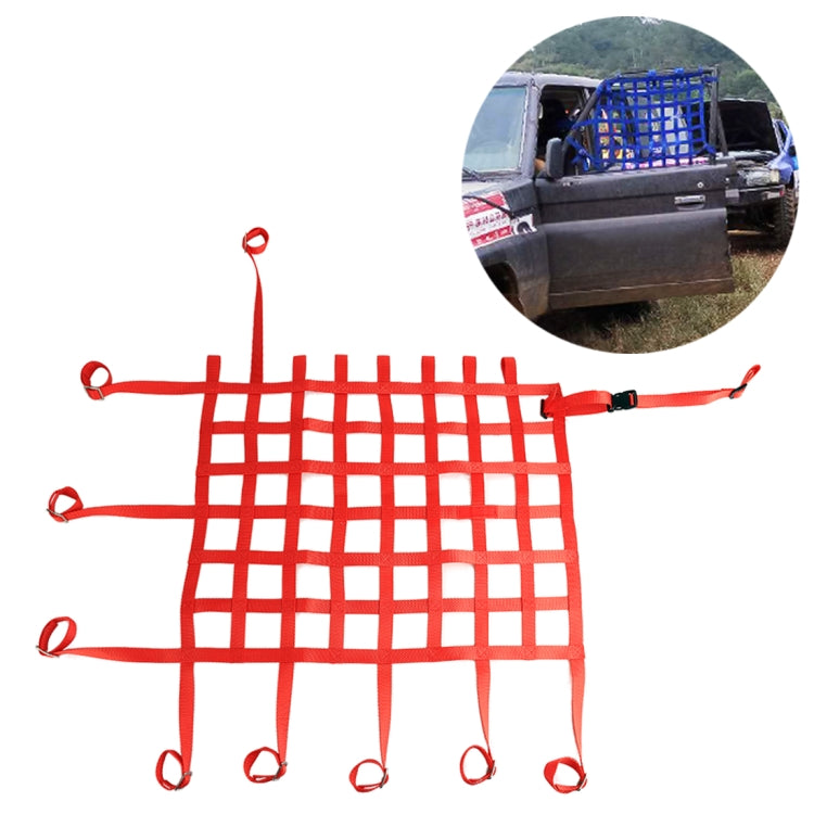 Universal Nylon Car Window Net Car Rally Racing Safety Collision Mesh, Size: 60 x 50cm