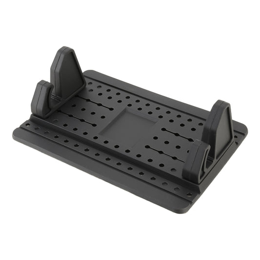 Support de téléphone portable en silicone pur pour tableau de bord de voiture