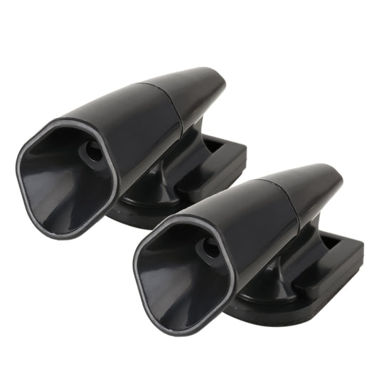 Car ABS Deer Alert Sound Alarm Ultrasonic Wind Power Animal Repeller, Alarm Ultrasonic (Black), Alarm Ultrasonic (Silver)