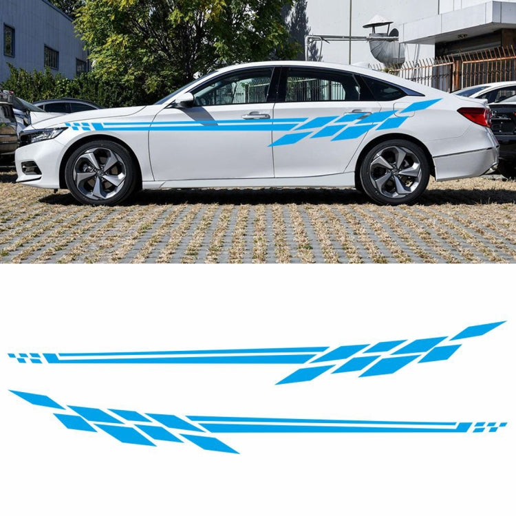 Auto Styling Karomuster-Serie PVC-Aufkleber Auto Dekorativer Aufkleber, D-373