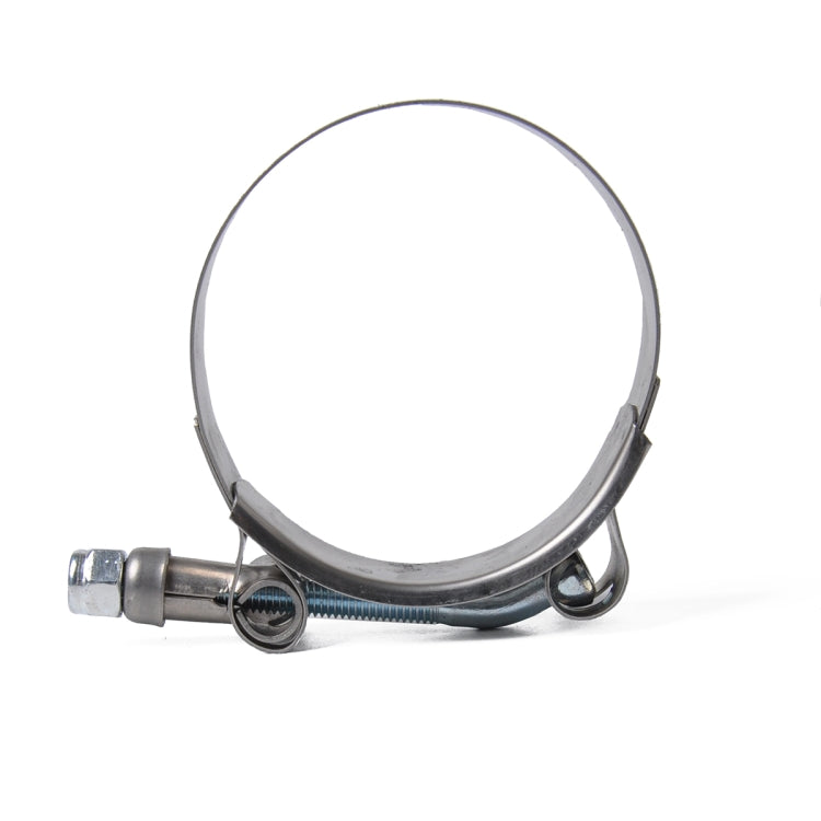 4 PCS Stainless Steel T-Bolt Hose Clamps Pipe Clip Fuel Line Clip, Size: 79-87mm, Size: 79-87mm