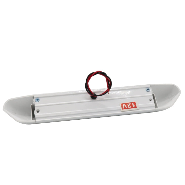 DC 12V 2.6W 6000K IP67 Marine RV Waterproof LED Stair Deck Dome Light Ceiling Lamp, Aluminum Alloy Base, Aluminum Alloy Base