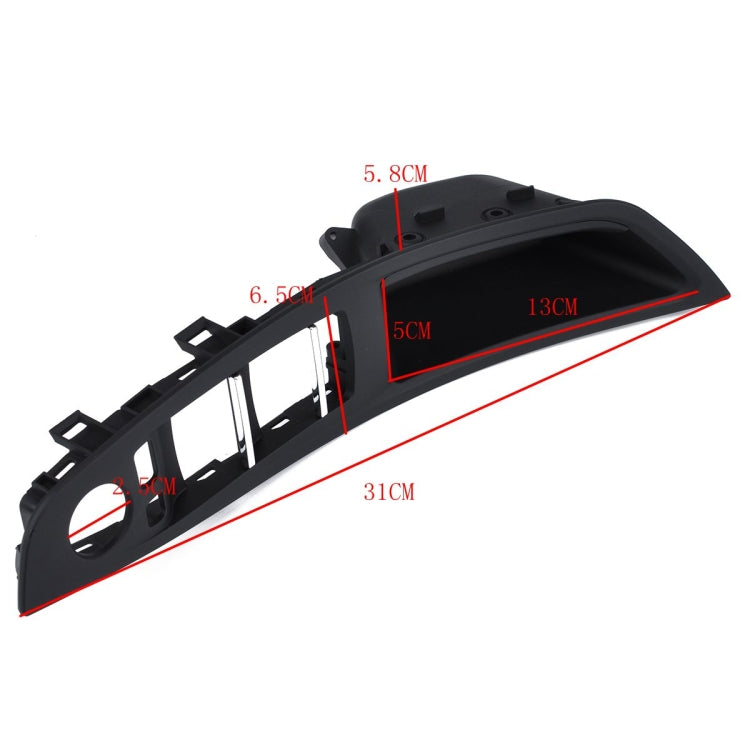 Door Left Front Handle Window Switch Panel 51417225875 for BMW 5 Series, For BMW 5 Series(Black), For BMW 5 Series(Beige), For BMW 5 Series(Brown)