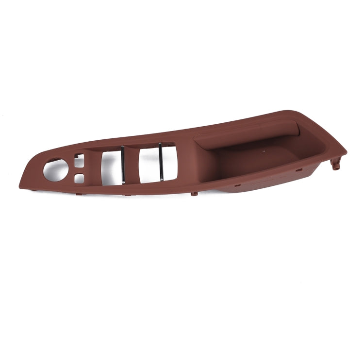 Panneau de commutateur de fenêtre de poignée avant gauche de porte 51417225875 pour BMW Série 5, pour BMW Série 5 (noir), pour BMW Série 5 (beige), pour BMW Série 5 (marron)