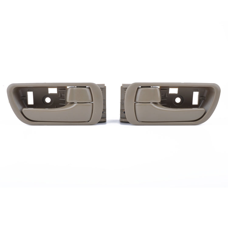 2 PCS Car Right Left Inner Door Handles 69205-33040RH / 69206-33040LH for Toyota Camry 2002-2006, For Toyota Camry 2002-2006, For Toyota Camry 2002-2006 (Beige)