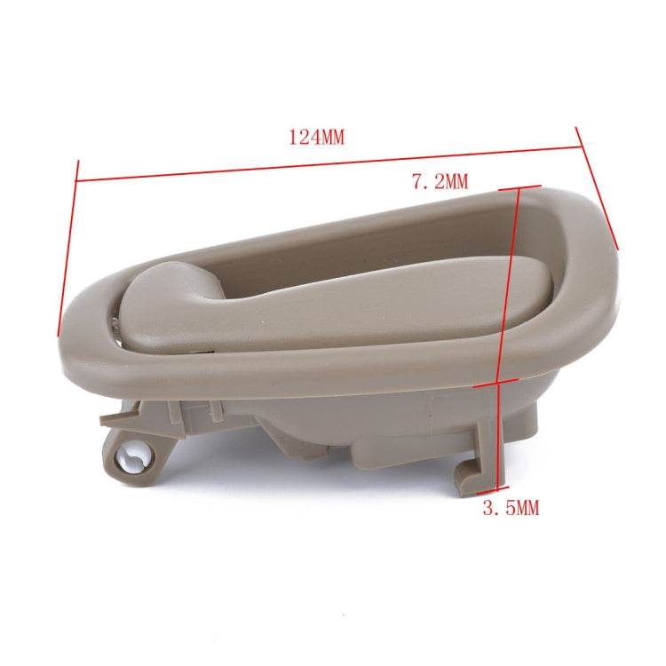 4 PCS Car Inner Door Handles 69205-02050 / 69206-02050 for Toyota Corolla 1998-2002, For Toyota Corolla