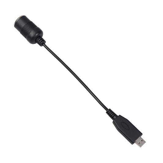 Convertisseur USB pour voiture : port USB vers prise allume-cigare femelle, câble adaptateur d'alimentation élévatrice 5 V vers 12 V, 5 V vers 12 V