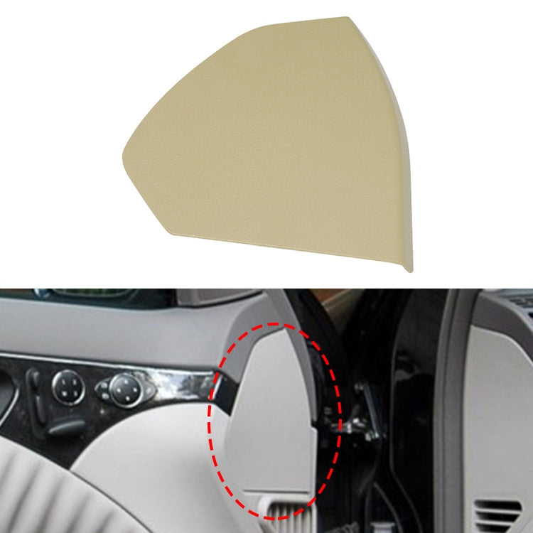 Car Left Side Front Door Trim Panel Plastic Cover 2117270148 for Mercedes-Benz E Class W211 2003-2008, Left Side (Light Yellow), Left Side (Yellow), Left Side (Black), Left Side (Grey)