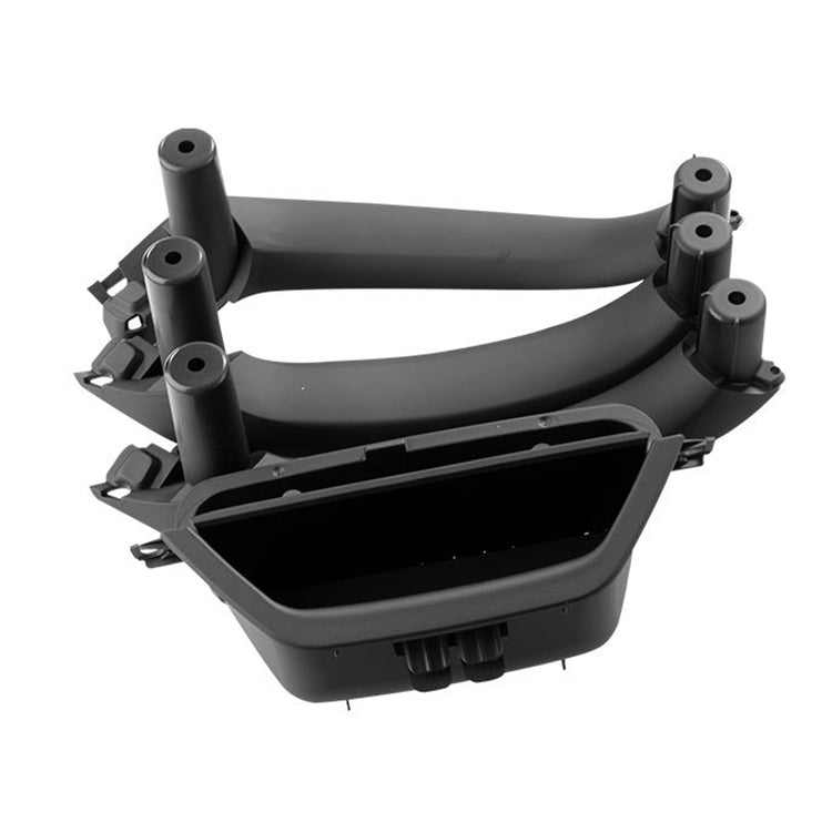 Car Front Right Inside Doors Handle Pull Trim Cover 5141 7394 519-1 for BMW X3 X4, Left Driving, Front Right Inside (Black), Front Right Inside (Beige)