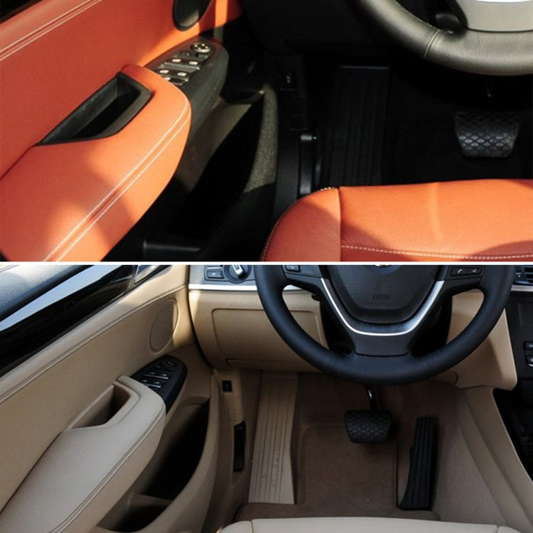 Car Front Right Inside Doors Handle Pull Trim Cover 5141 7394 519-1 for BMW X3 X4, Left Driving, Front Right Inside (Black), Front Right Inside (Beige)