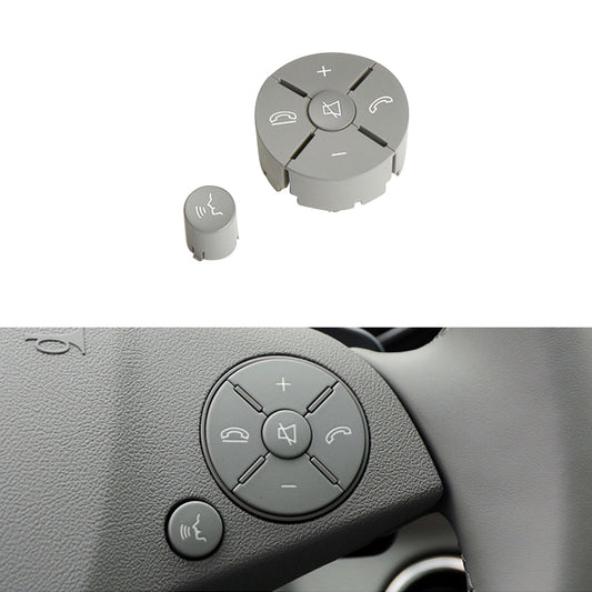 Panneau de boutons de l'interrupteur de volant côté droit de voiture pour Mercedes-Benz W204 2007-2014, conduite à gauche, côté droit (noir), côté droit (gris), côté droit (beige), côté droit (marron)