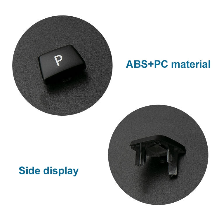 Car Gear Lever Auto Parking Button Letter P Cap for BMW G Chassis Series, Left Driving, For BMW G Chassis Series (Black), For BMW G Chassis Series (Blue), For BMW G Chassis Series (Red)
