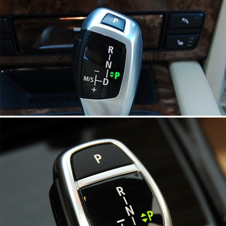 Car Gear Lever Auto Parking Button Letter P Cap for BMW X5 X6 2013-, Left Driving, For BMW X5 X6 2013-