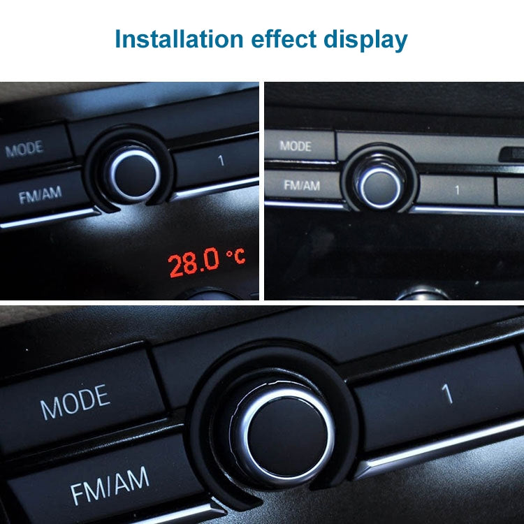 Car Radio Switch CD Player Switch Button for BMW 5 Series F10, Left Driving, For BMW 5 Series F10
