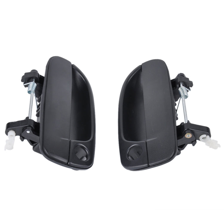 4 PCS Car Front Rear Left Right Outside Door Handles 82660-25000FR / 82650-25000FL / 83660-25000RR / 83650-25000RL for Hyundai Accent , A1797
