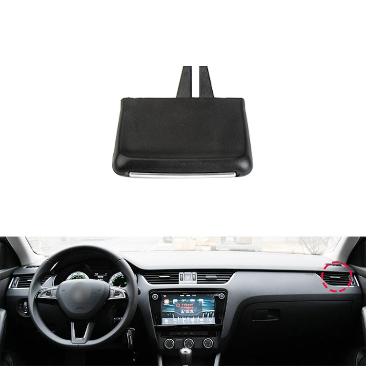 Car Right Side No.4 Air Conditioning Exhaust Switch Paddle for Skoda Octavia 2014-2019, Left Driving, No.4 for Skoda Octavia