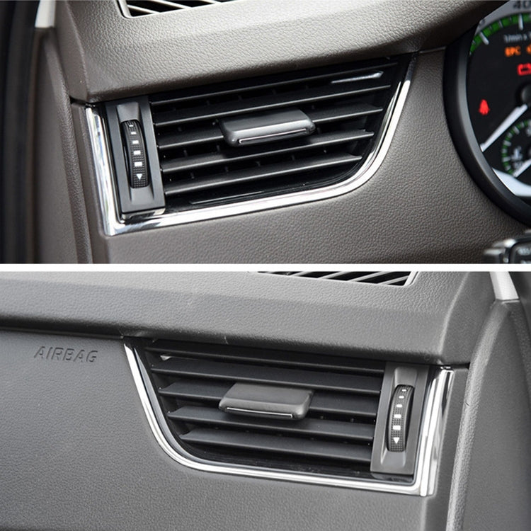 Car Middle Left Side No.2 Air Conditioning Exhaust Switch Paddle for Skoda Octavia 2014-2019, Left Driving, No.2 for Skoda Octavia