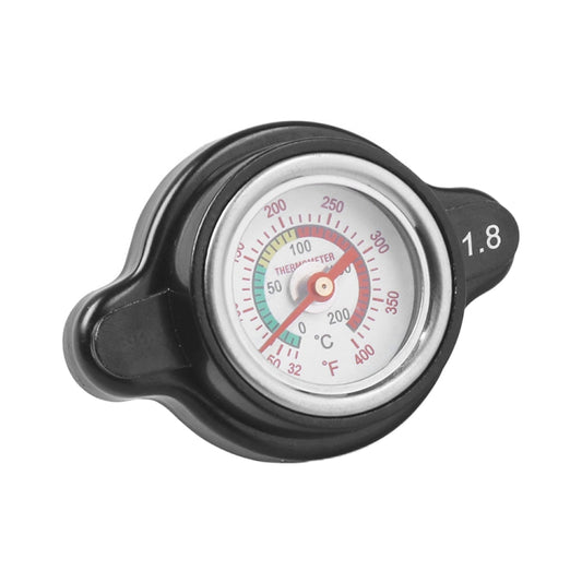 1.8bar Motorcycle Radiator Cap with Temperature Gauge, 1.8bar