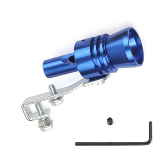 Sifflet universel pour pot d'échappement turbo en aluminium, simulateur de sifflet pour voiture/moto, taille : XL, diamètre extérieur : 35 mm, taille : XL (noir), taille : XL (doré), taille : XL (bleu), taille : XL (rouge), taille : XL (argenté)