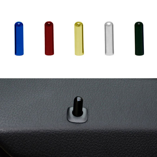 Car Door Latch Pin Door Screw Knob Cap Cover Trim for BMW F10, Left and Right Driving