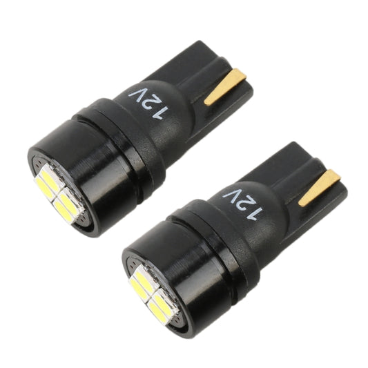 2 PCS T10 DC12V / 1.8W / 6000K / 140LM 4LEDs SMD-3030 Car Clearance Light, 4LEDs