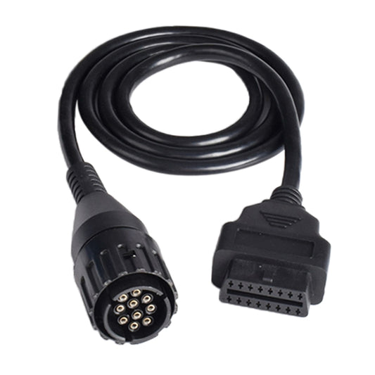 10PIN ICOM-D Cable for BMW Motorcycles Motobikes Diagnostic Cable, 10 Pin to 16 Pin for BMW