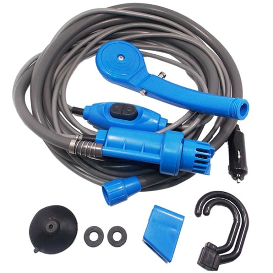 Douchette de voiture électrique portable 12V pour extérieur, Lave-auto (Bleu), Lave-auto (Orange), Lave-auto (Jaune)