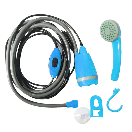Douche électrique portable universelle 12V pour extérieur, laveuse de voiture (bleue), laveuse de voiture (orange)