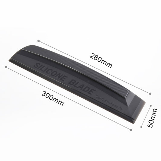 Raclette d'eau en silicone en forme de I pour nettoyage de voiture, Raclette d'eau en forme de I