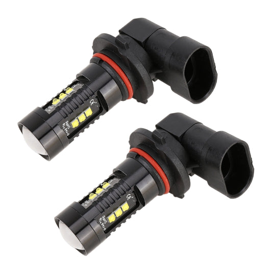 2 PCS 9005 / 9006 DC12V 4.3W 6000K 500LM Car Fog Lights with 12LEDs SMD-2525, 9005 / 9006