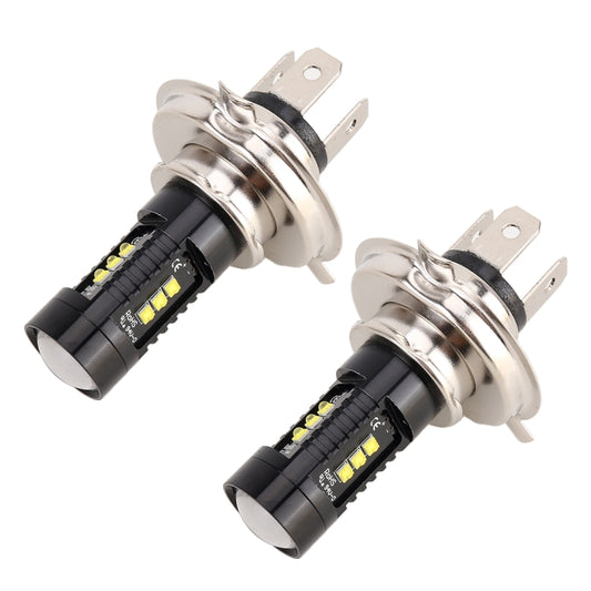 2 PCS H4 DC12V 4.3W 6000K 500LM Car Fog Lights with 12LEDs SMD-2525, H4