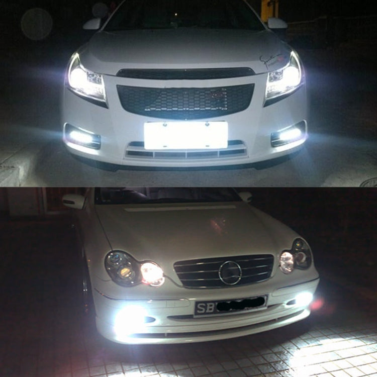 2 PCS H11 / H8 DC12V 4.3W 6000K 500LM Car Fog Lights with 12LEDs SMD-2525, H11 / H8