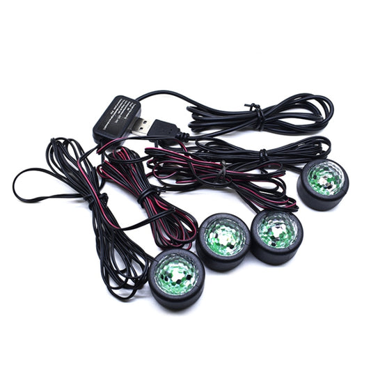 Universal Car LED Atmosphere Lights Emergency Foot Light Ordinary Version, Ordinary Version
