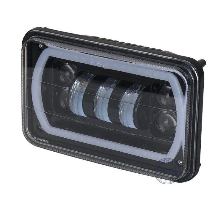5 inch 30W DC 10-30V 7200LM IP67 Car LED Turn Signal / Headlight, with Angel Eyes, 5 inch with Angel Eyes