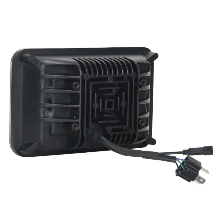 5 inch 30W DC 10-30V 7200LM IP67 Car LED Turn Signal / Headlight, with Angel Eyes, 5 inch with Angel Eyes