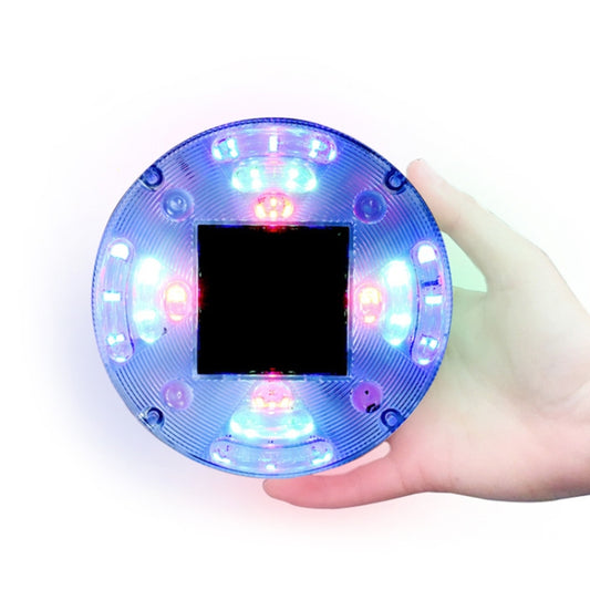 2 PCS Solar LED Flashing Light Car Rear-end Collision Warning Lights, Strong Magnetic Constantly Bright Version, 2 PCS Constantly Bright Version