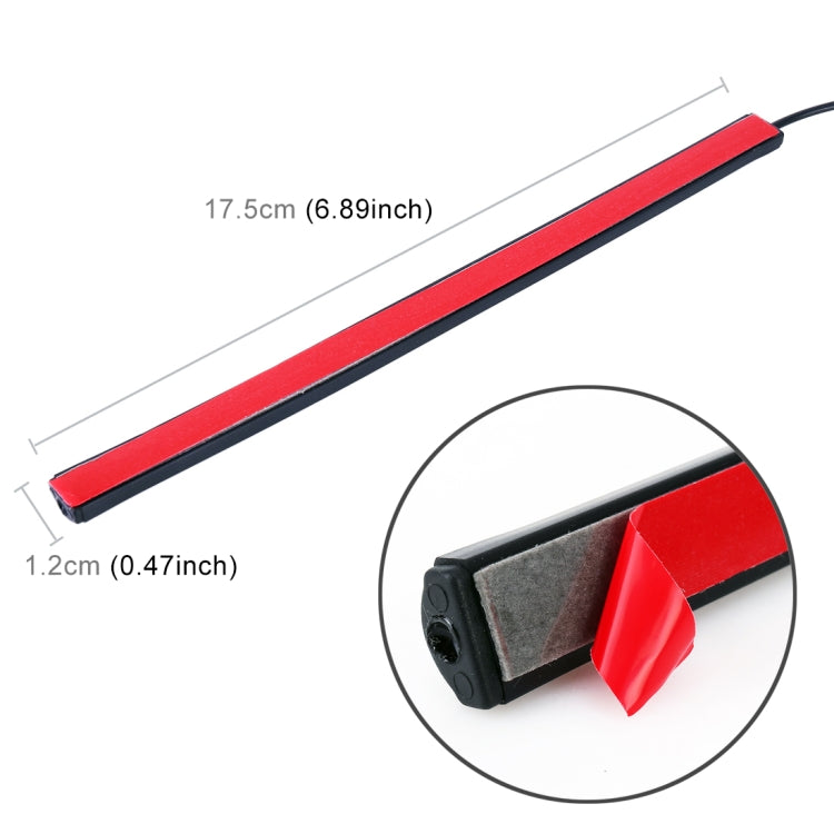 4 in 1 Universal Car Cigarette Lighter 8-color APP Control LED Atmosphere Light Decorative Lamp, with 9LEDs Lamps Cable Length: 1.5m, APP Control 9LEDs