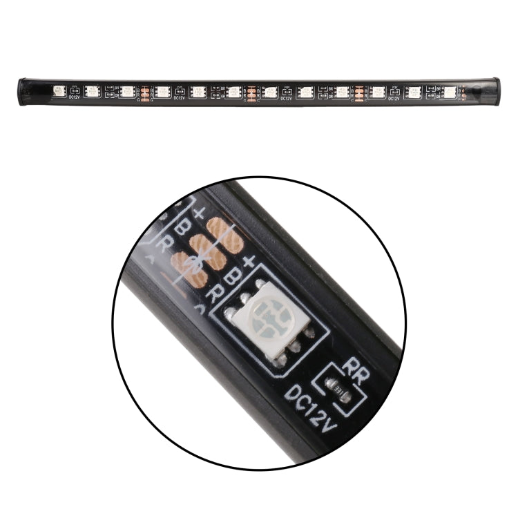 4 in 1 Universal Car Cigarette Lighter 8-color APP Control LED Atmosphere Light Decorative Lamp, with 12LEDs Lamps Cable Length: 1.5m, APP Control 12LEDs