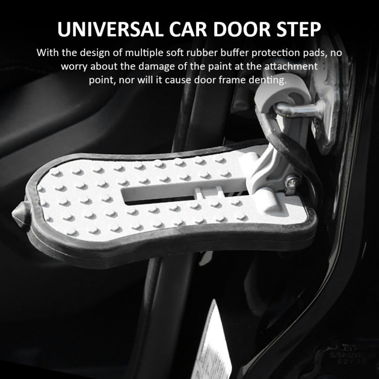 Multi-functional Car Door Sill Step Pedals Pads with Safety Hammer, Pedals Pads with Safety Hammer (Black), Pedals Pads with Safety Hammer (Green), Pedals Pads with Safety Hammer (Red), Pedals Pads with Safety Hammer (Silver)