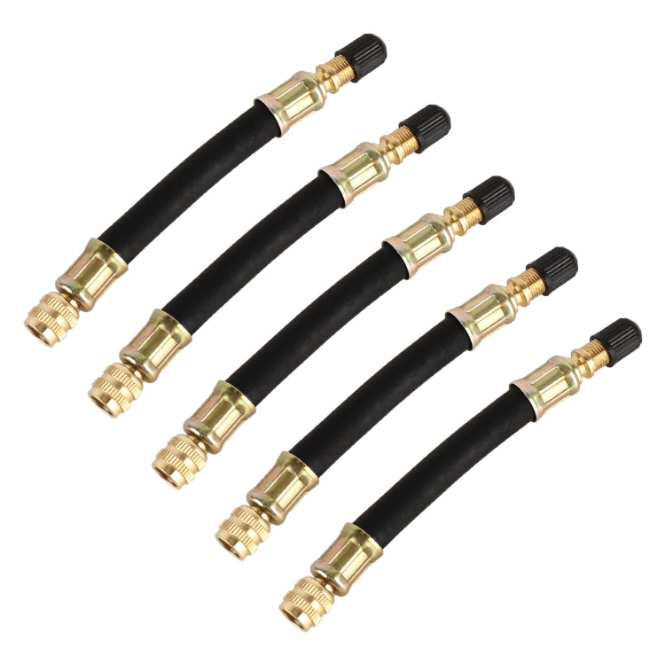 5 PCS Car Vacuum Valve Inflatable Extension Tube, Length: 120mm, 120mm
